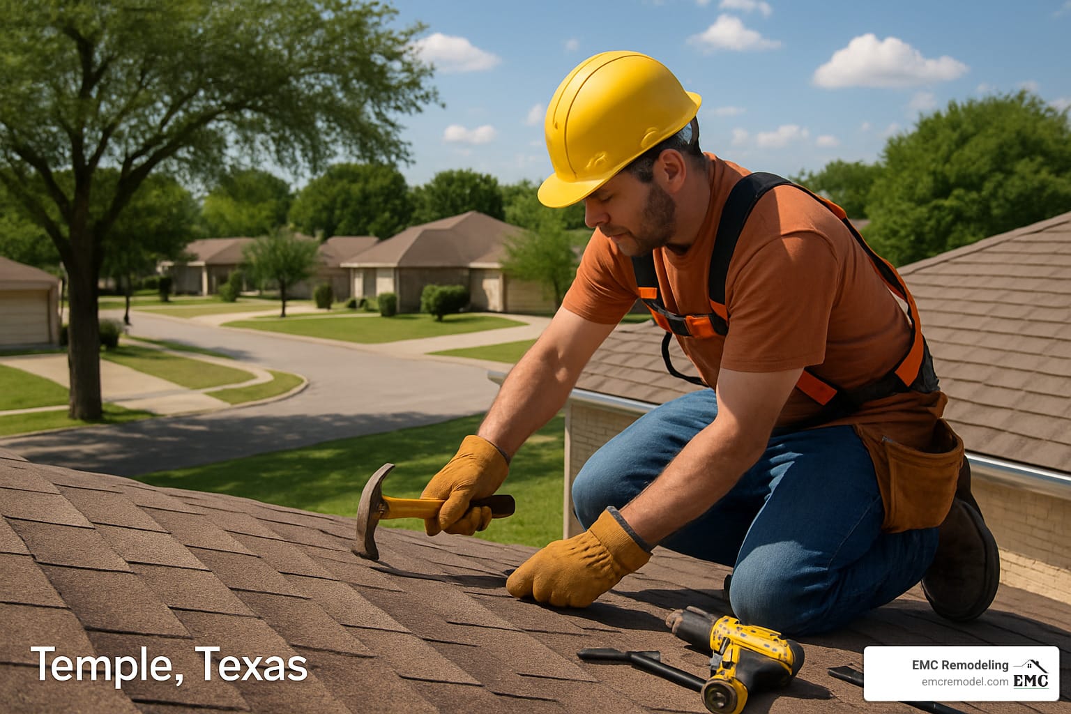handyman roof repair Temple Tx